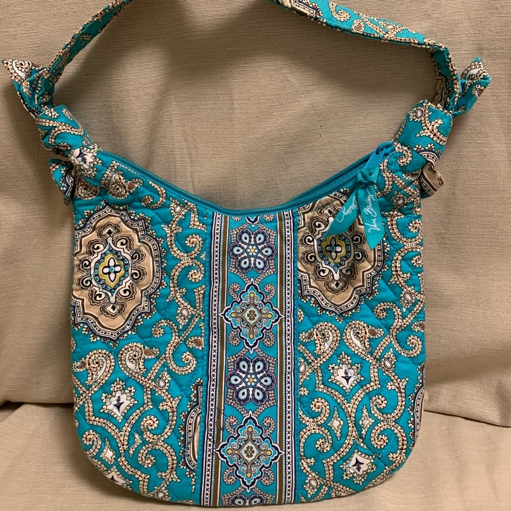 Vera Bradley Purple Punch/Totally Turq 2 Bag combo - Picture 2 of 8